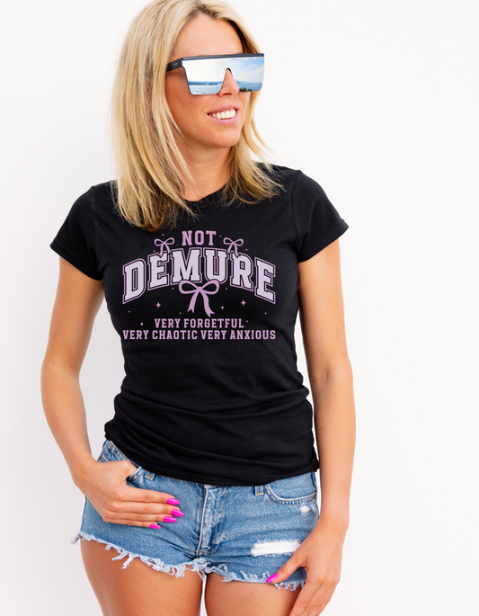 Demure